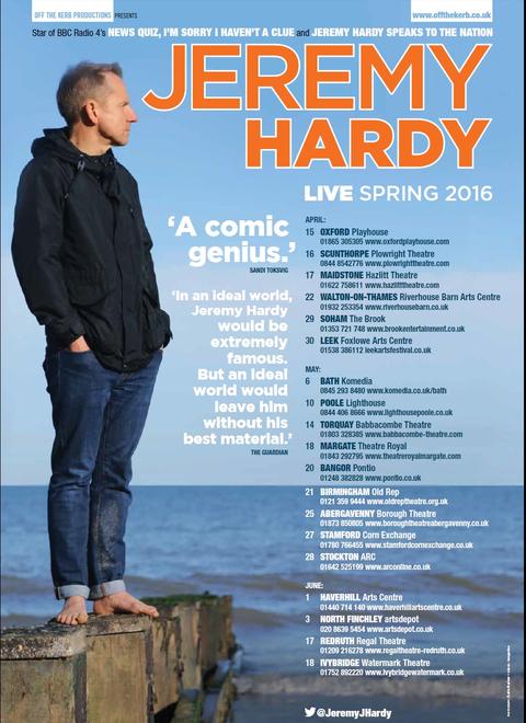 JEREMY HARDY Live 2016